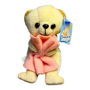 5" Snuggle Teeny Bean Bear 2000
Holding Pink Blanket Tag